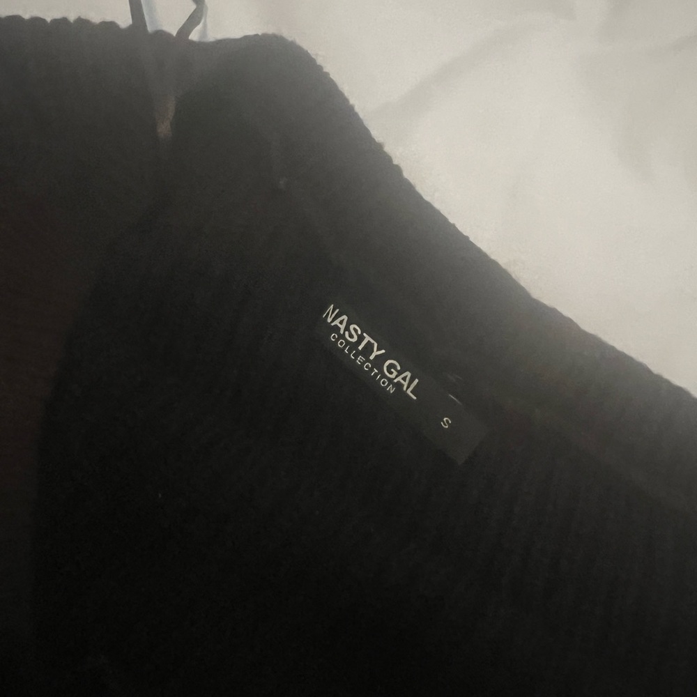 Nasty Gal S Women's One Shoulder Sweater - Picture 2 of 2